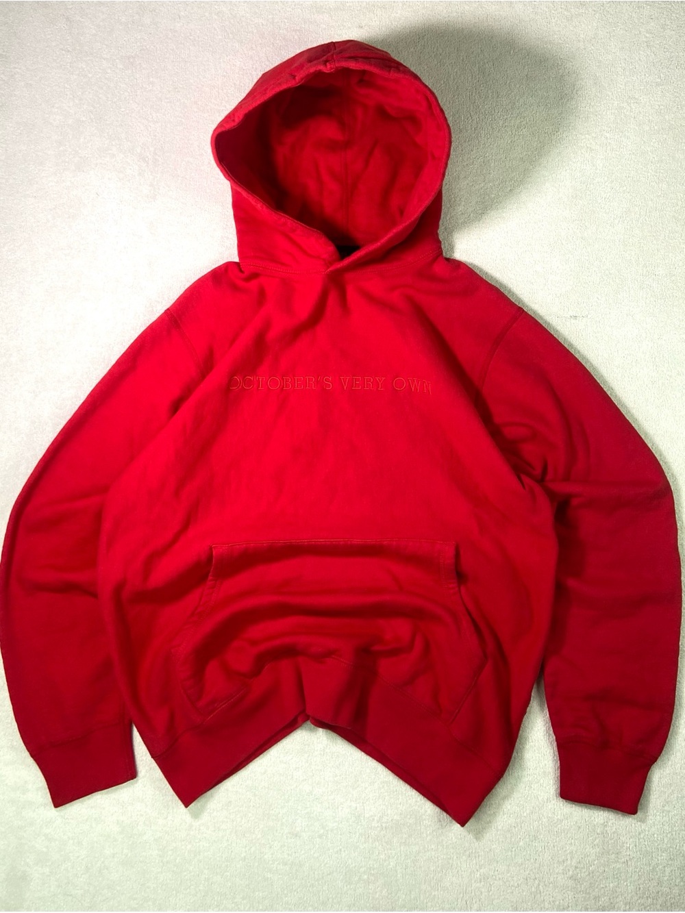 OVO Red Pullover Hoodie